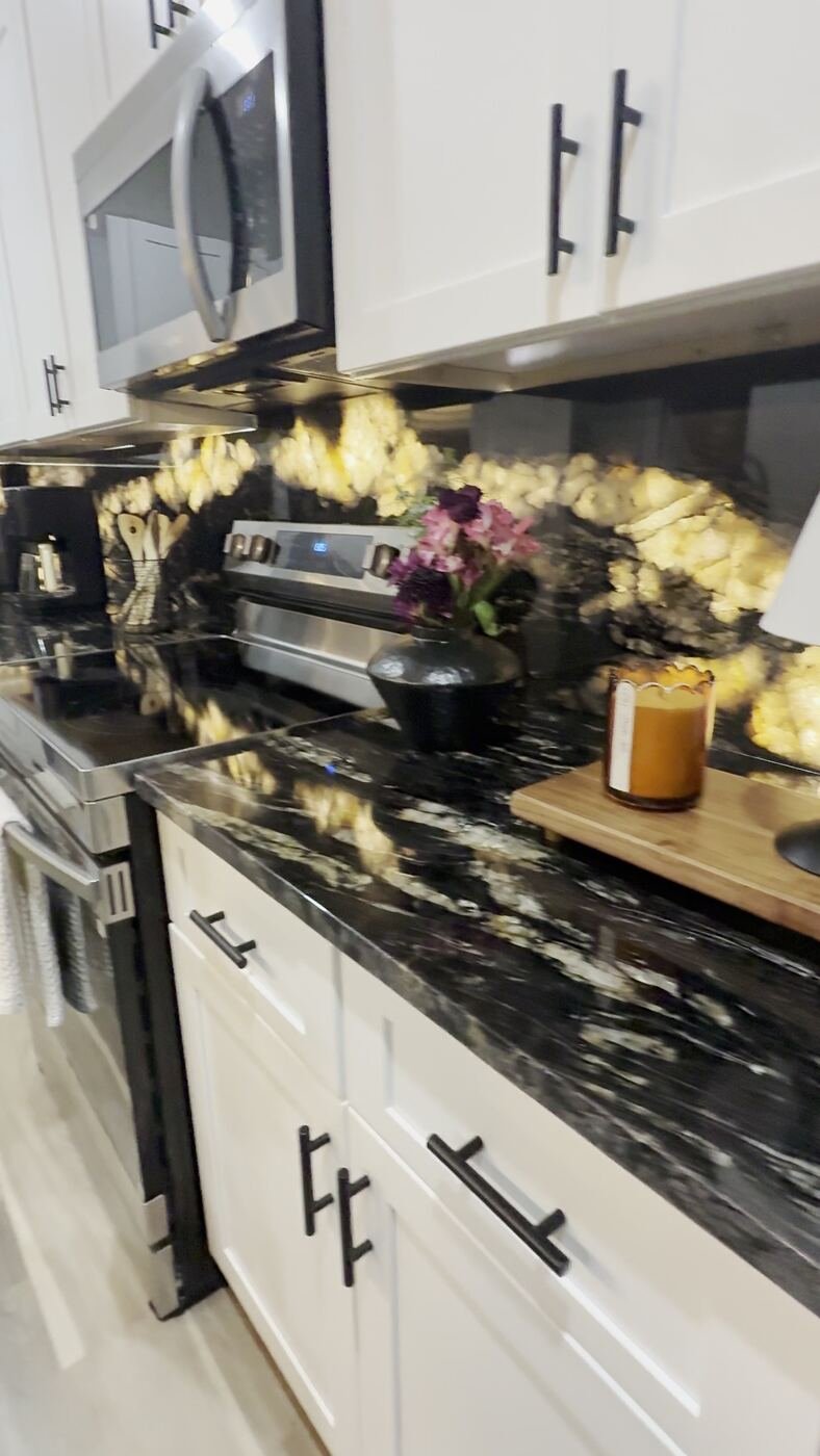 Stone Experience kitchen styled and ready to live in
